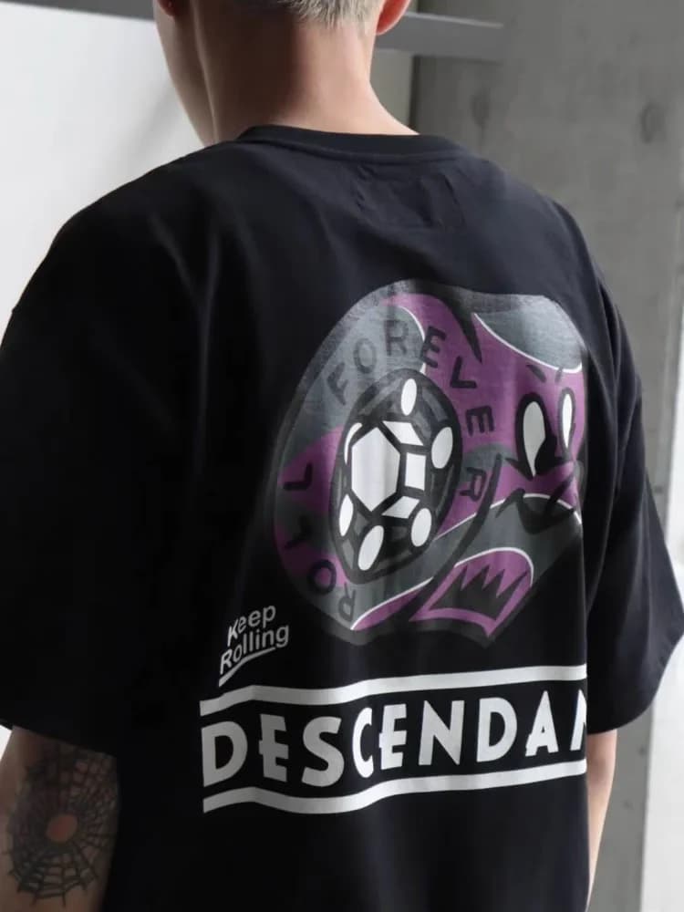 New Japanese Round Neck Plus Size Short Sleeved T-shirt 25SS for Men and Women