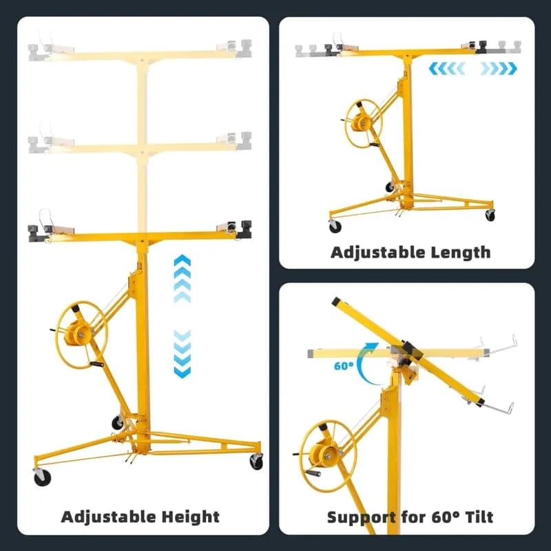 Er Panel Jack Loading Building Hoist Window Photovoltaic 0Kg 0Kg Wall Ceiling Board Lifter Drywall Lift