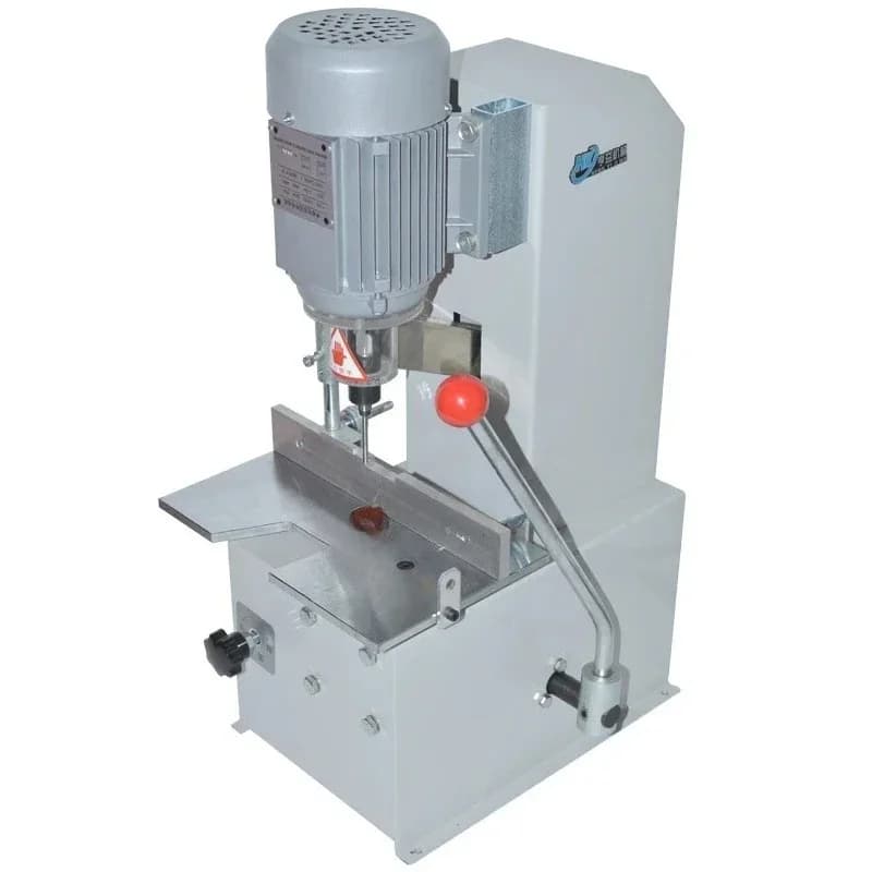 Electric Single Head Hole Punch Machine Electric Paper Drilling Machine Single Drilling Hole For Paper Labels Binding Machine