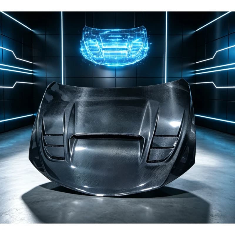Suitable Impreza 10th generation carbon fiber hood WRX model engine hood modification front cover body kit