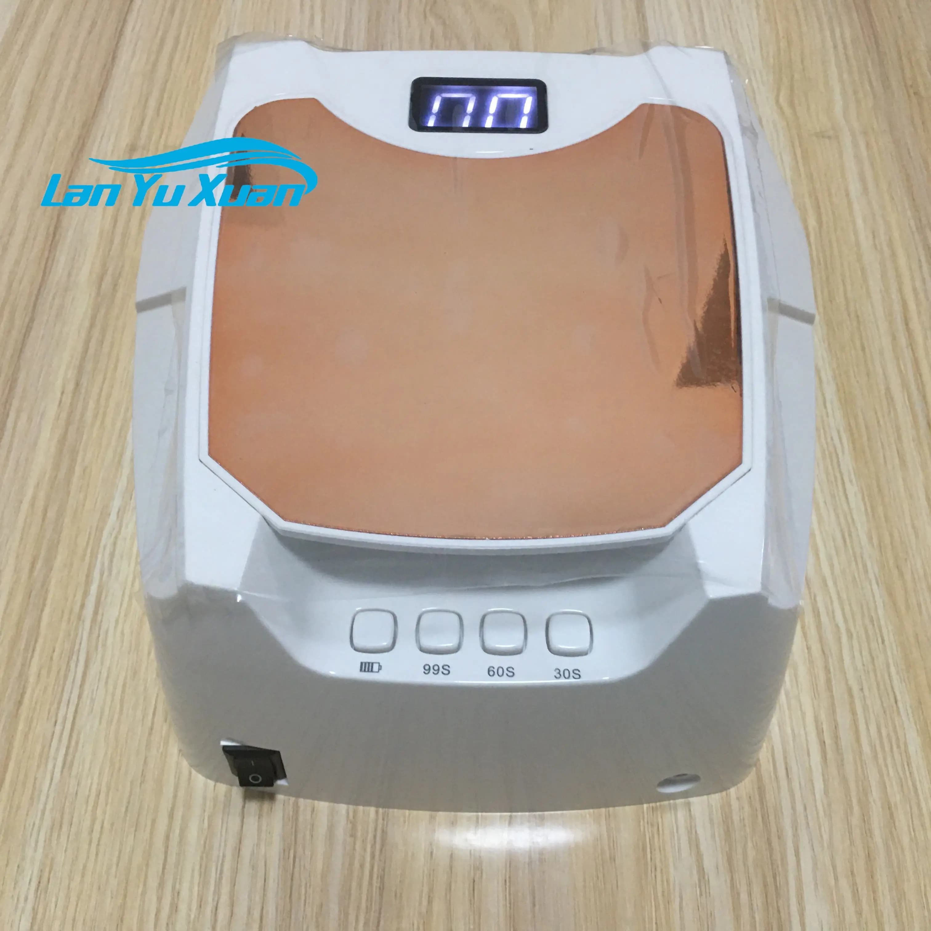 Wholesale 90w Cordless Rechargeable Nail Start Er Kit with Uv Lamp Red Light Led Nail Lamp