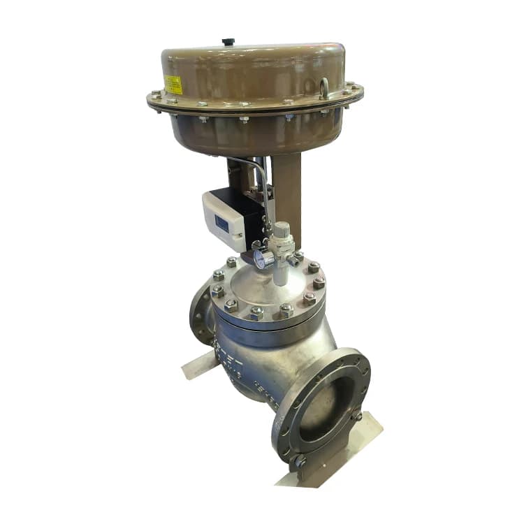 DN200 PN16 8inch CF8 A351 Class150 Stainless Steel 304 Pneumatic Diaphragm Regulating Valve OEM Customizable