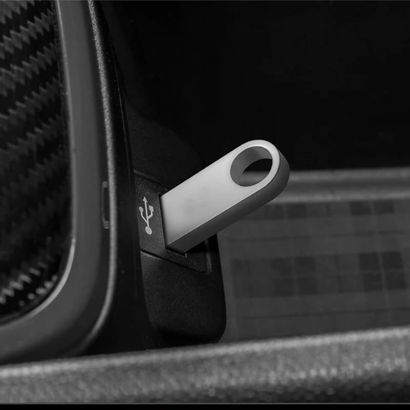 for Mini Cooper R50 R52 R53 R55 R56 R57 F54 F55 F56 F60 Mini Metal USB Flash Drive 32GB Capacity Memory Storage Stick Pen-drive