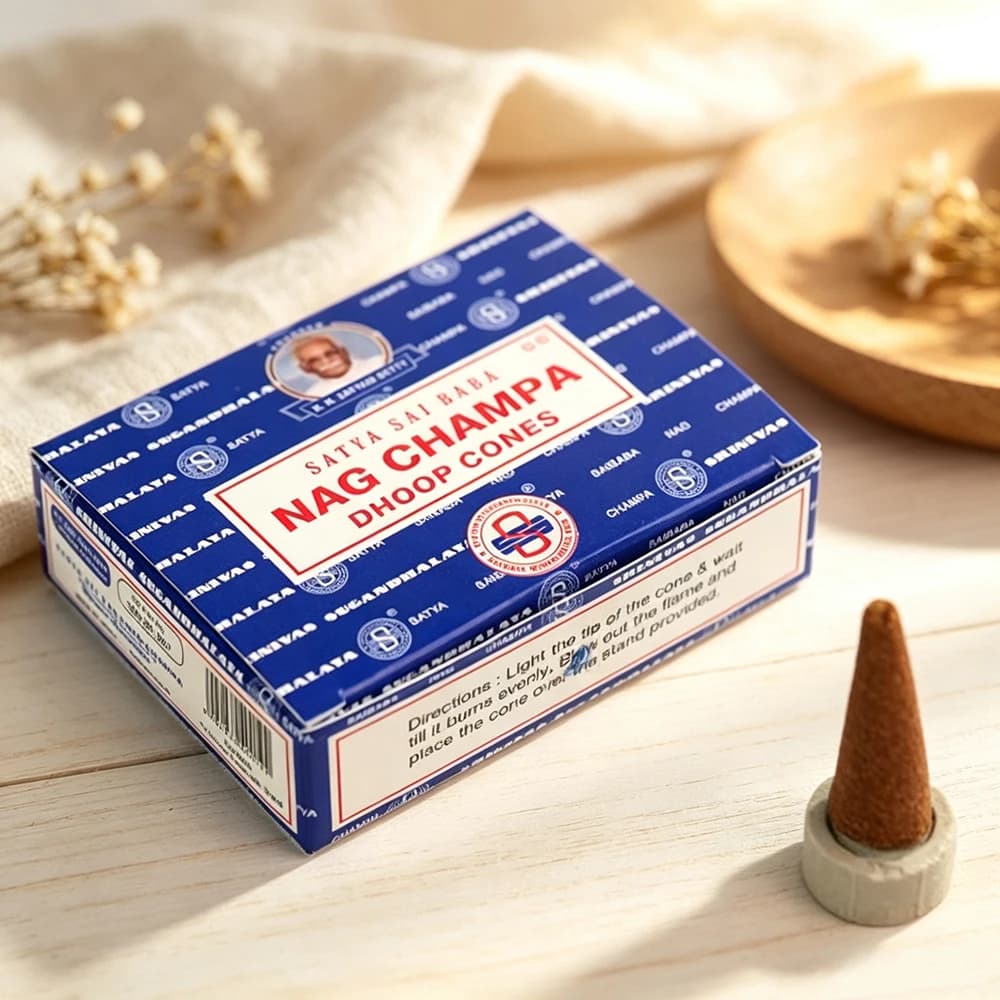 2Boxes/Lot, Indian Handmade Pagoda Incense Meditation Sandalwood/Nag Champa/White Sage/Dragon Blood Dhoop Cones Natural Incense