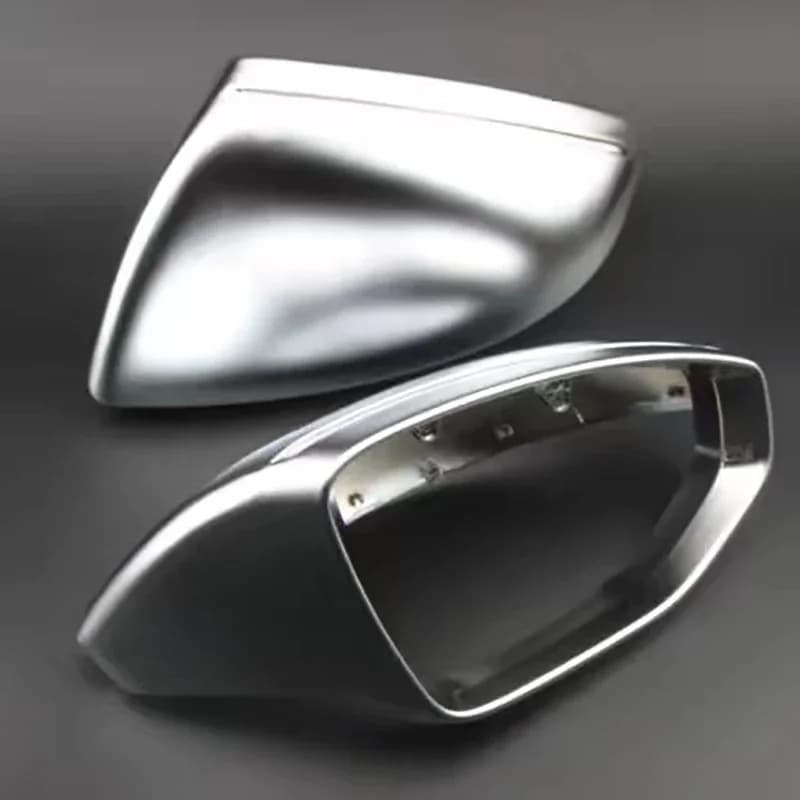 ABS Chrome Matte Side Wing Rearview Rear View Mirror Replacement Cover Trim Case Shell  For Audi A6 C8 4K A7 4K8 A8 D5 2018 2019