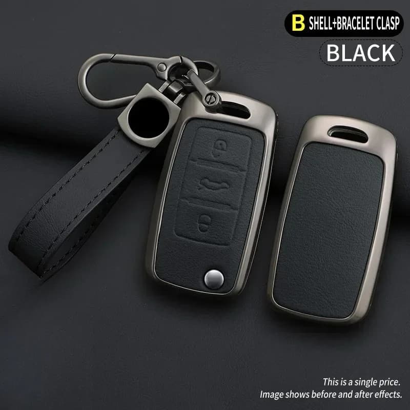 Car Key Case Cover Key Bag for Volkswagen VW Golf 3 4 5 6 Mk4 Mk6 Passat B5 B6 B7 B8 Cc Polo Tiguan Mk2 Touran Jetta 6 Bora Mk6