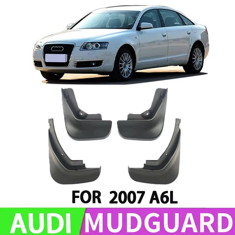 For 2006-2010 Audi A6L Car Front and Rear Wheel Special Fender Splash Retort