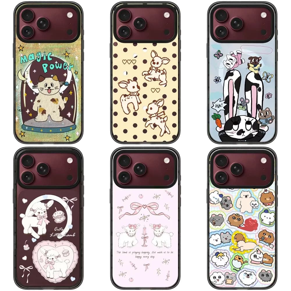 6092345 Impact Black Border Magnetic Case: Compatible with IPhone 18 17 16 15 14 13 Pro Max 17 Air