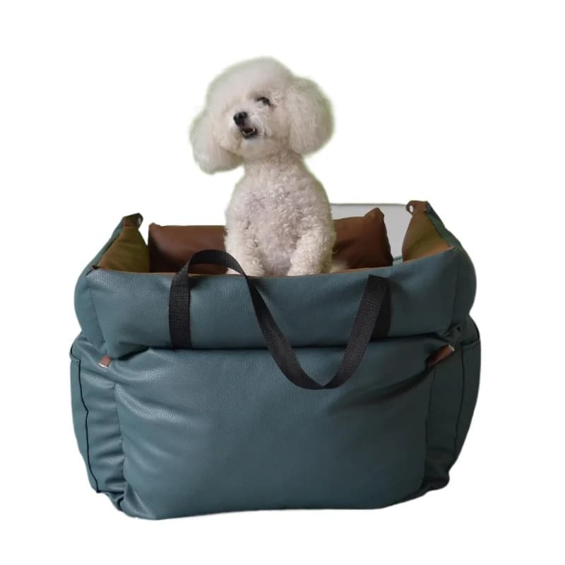 45 * 40Cm large size outdoor waterproof pet dog car seat, imitation leather transportation tote bag for car