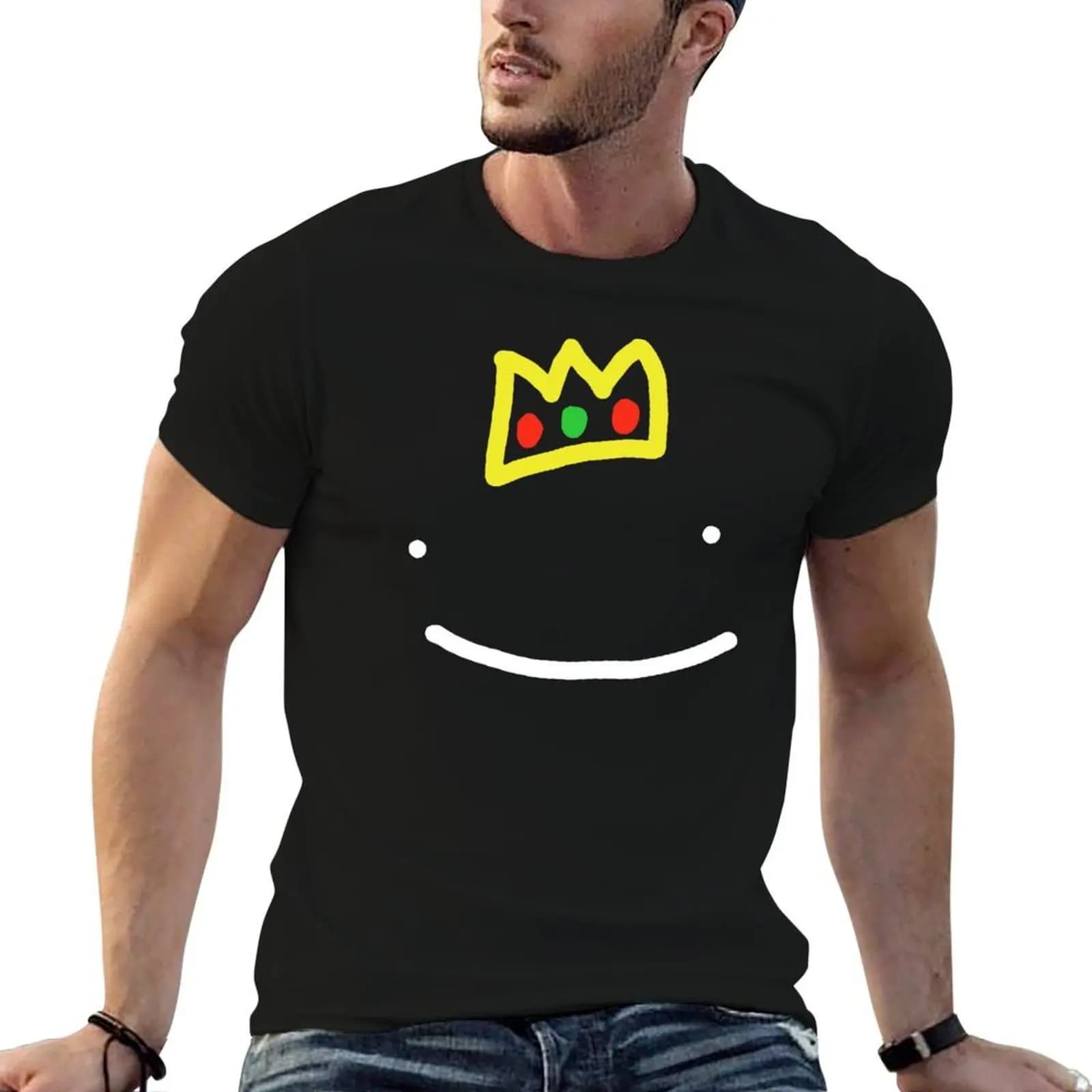 Smile T-Shirt summer 2026 graphics cotton t shirt men