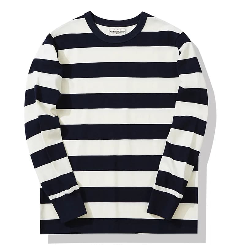 Funny 3D Stripe Print Men's T Shirt Autumn Casual O-neck Long Sleeve T-shirt Fashion Loose Cotton Tops High Quality y2k Clothes