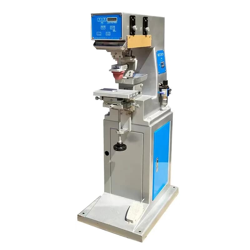 Semi Automatic Pad Printing Machine Multi Color Oil Pan Printing Machine Toy Monochrome Pad Printing Machine
