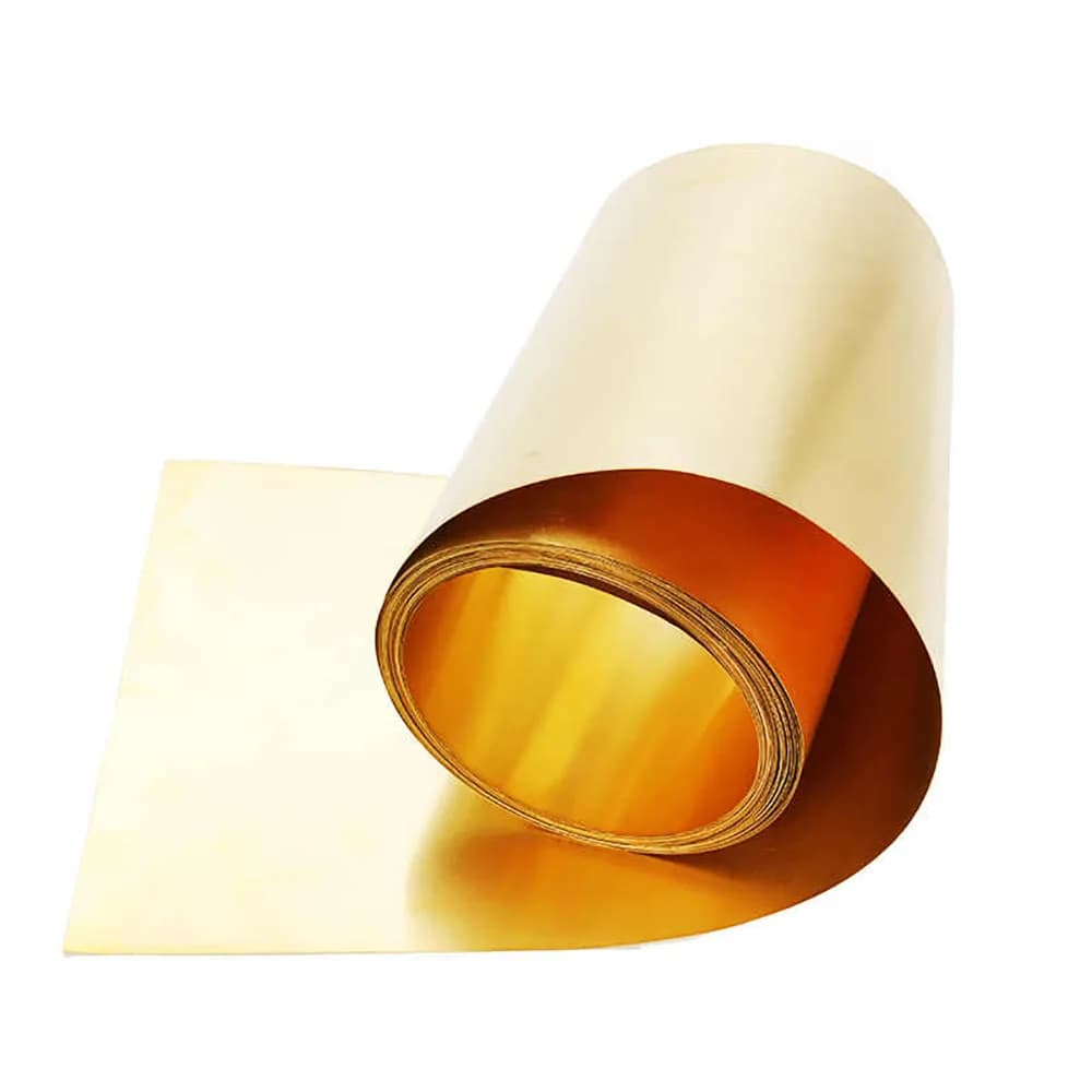 1Meter Brass Strip Width 5/10/15/20-400mm H62 Brass Metal Thin Sheet Foil Plate Thickness 0.01/0.02/0.03/0.04/0.05/0.06/0.08mm