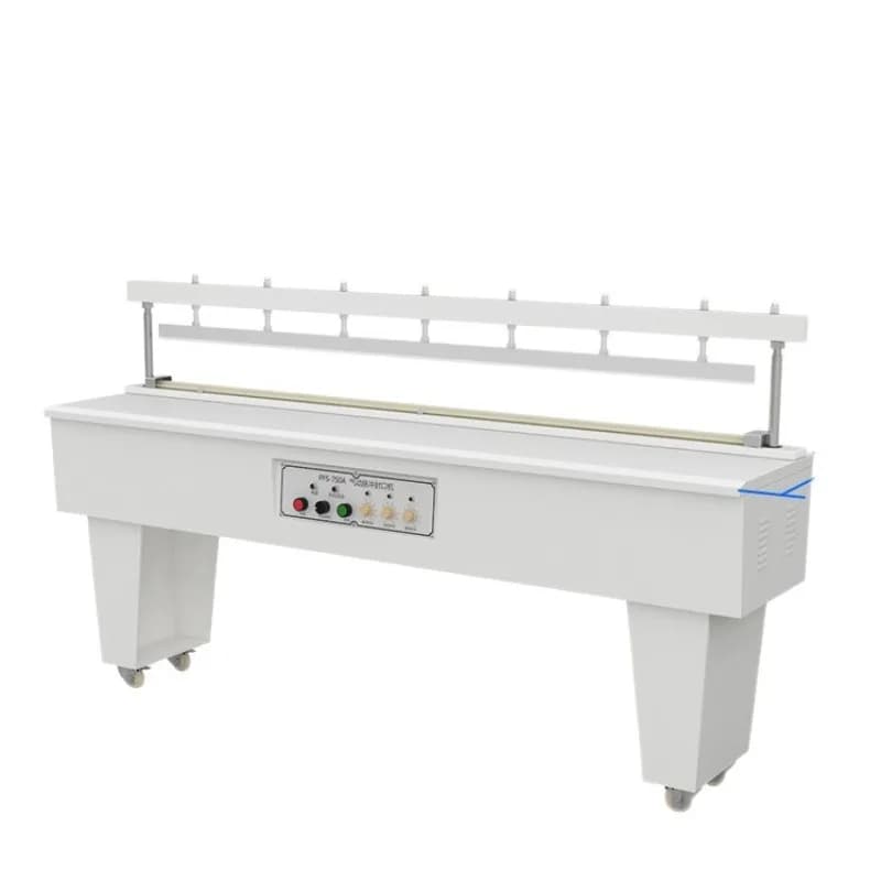 high platform extended pneumatic sealing machine Commercial high-power wide-side through-type heat sealing machine