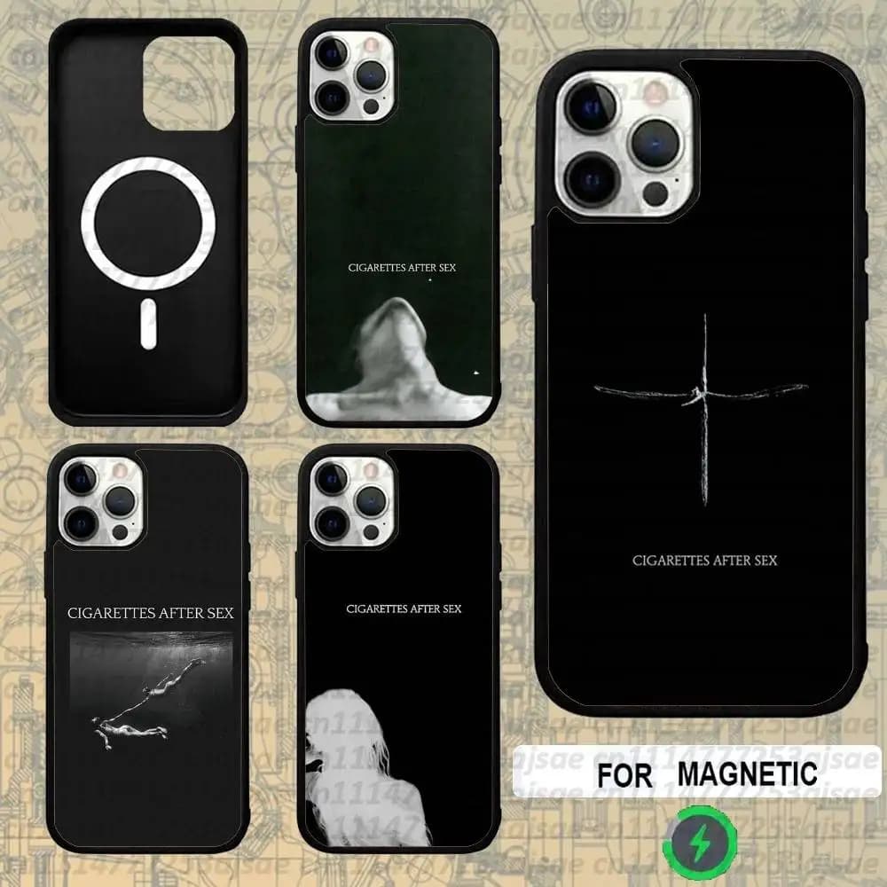 CAS C-Cigarettes After For Magsafe Wireless Charger Case For iPhone 18,15,16,17,13,14,11,12,Pro,Max,Plus,E,Air,Mini Magnetic