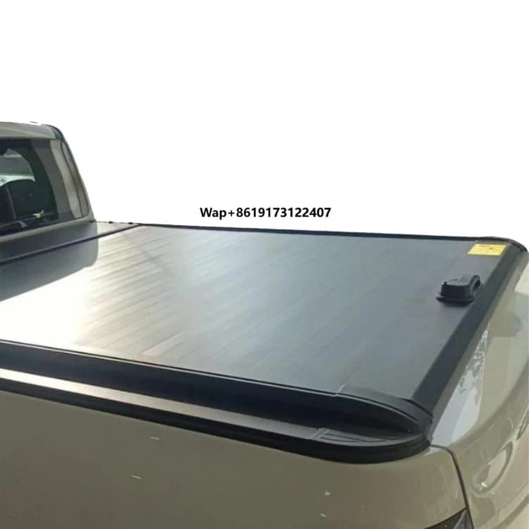 Retractable Pickup Truck Hard Bed Cover Roller Lid Tonneau Cover Aluminum Alloy for  Hilux Revo/trd/adventure 2016-2023
