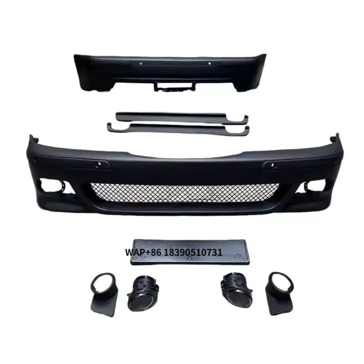 Unique Features Gloss Black Abs Car Spare Parts M5 Body Kit For 5 Series E39 1995-2002