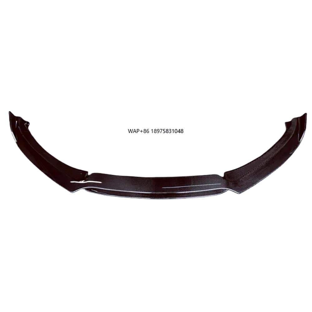 High Quality Carbon Fiber Dual Front Lip Body Kit for Car Bumper Enhancement