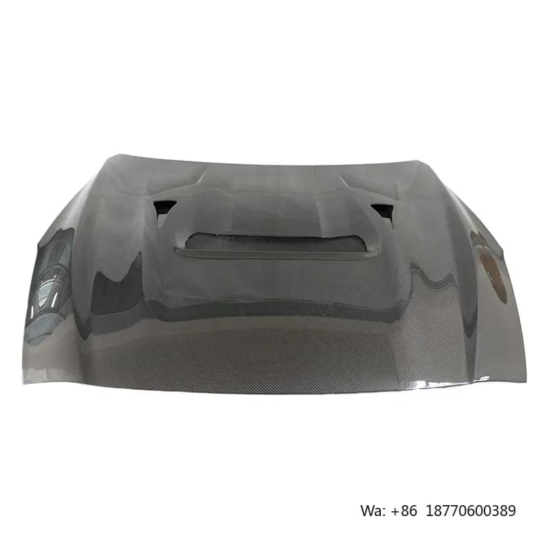 KQX Vari Style Carbon Fiber Auto Accessories Bonnet Hood for Nissan GTR R35 2017-2020 Carbon Hood