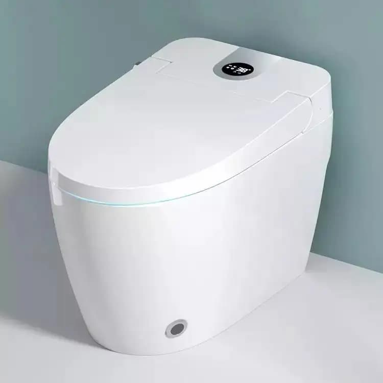 Cleaning Function Wc Bidet One Piece Bathroom Auto Intelligent One-Piece Buttons Intergrated Automatic Smart Toilet Bowl