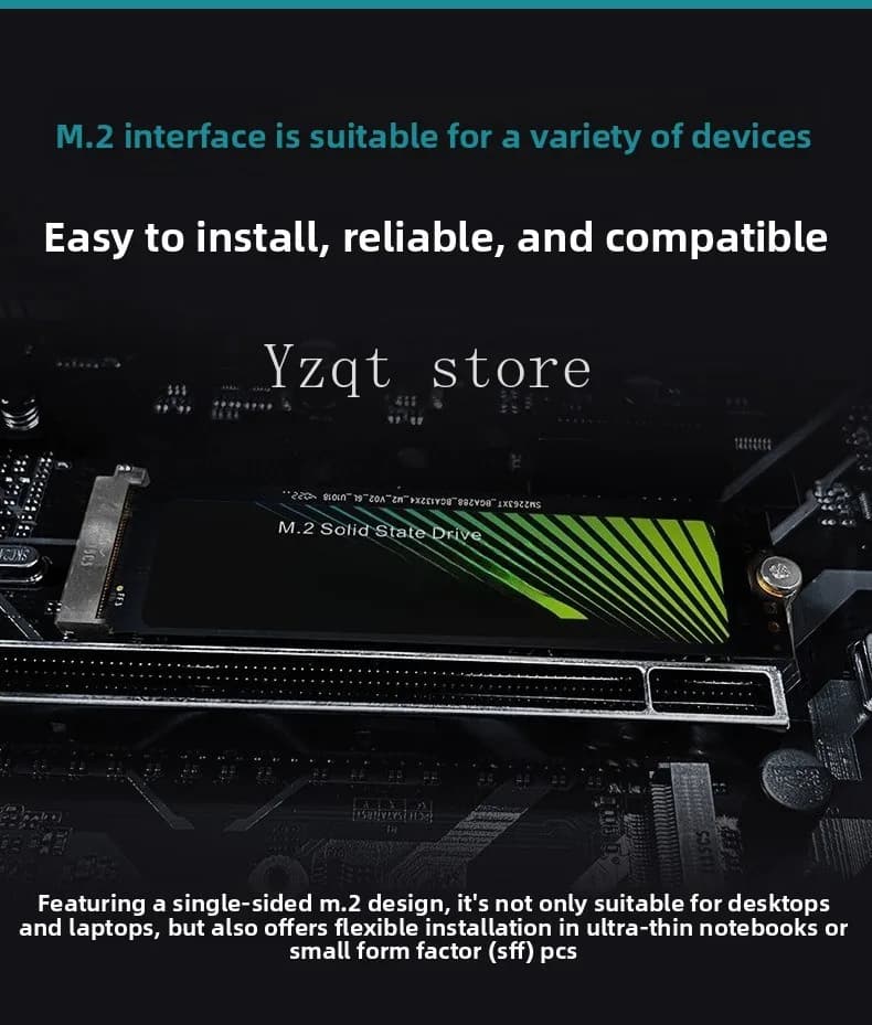 Cross-border M.2 SSD M2 NGFF interface 128G 256G 512G 1TB notebook desktop