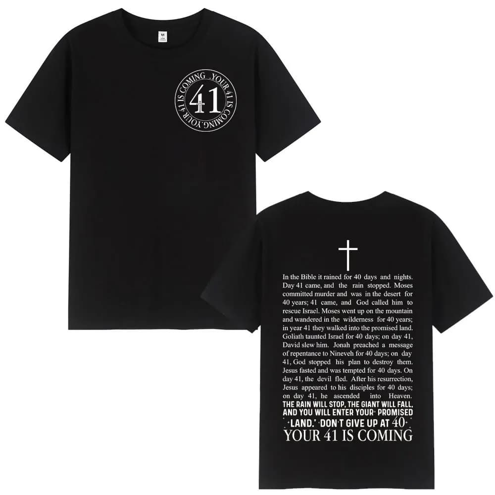 Christian Bible Verse Jesus T Shirts High Quality 100%cotton Short Sleeve T-shirts Men Women Fashion Casual Oversized T-shirt