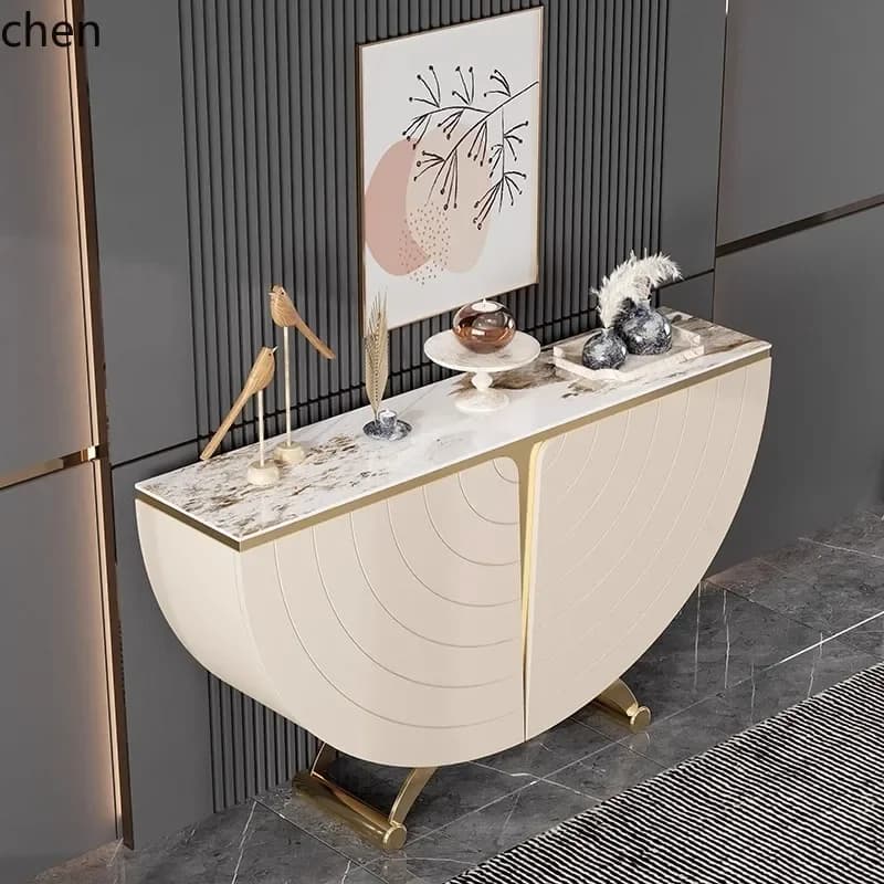 DSA Entrance Cabinet Simple Modern Living Room Minimalist Entryway Hall Cabinet Decorative Storage Cabinet