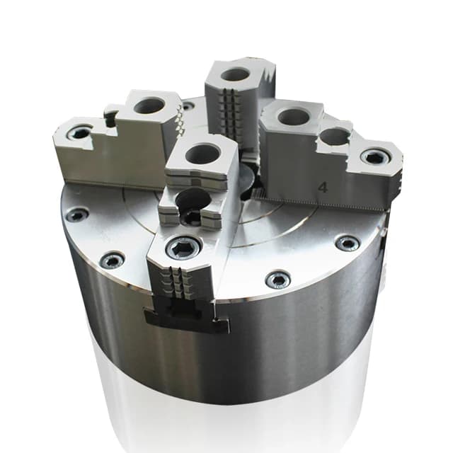 8 Inch Chuck Solid Four-jaw Pneumatic Chuck Complete Steel Body for Cnc Lathe Machine