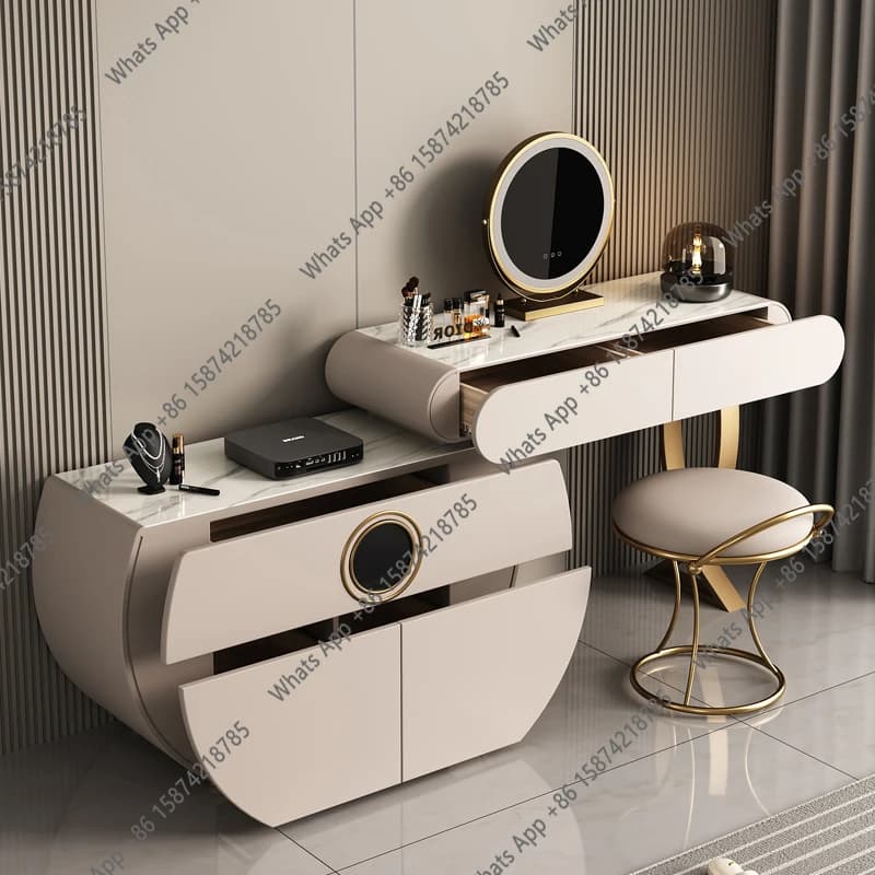 X Modern Vanity Table Universal House Dressing Table Toiletries Dressers Vanities Princess Dresser Vestidores Hotel Furniture
