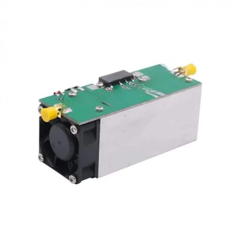 13W 433MHz Linear RF Power Amplifier 335-480MHz with Heatsink 433MHz RF Amplifier and Comparator