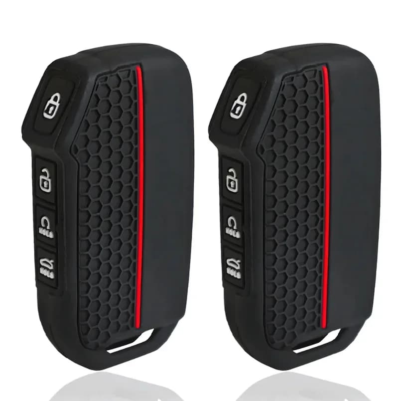 Silicone Car Remote Key Case Cover For KIA KN Sportage R Stinger Sorento Ceed Cerato Forte Niro Soul Telluride GTLine Accessory