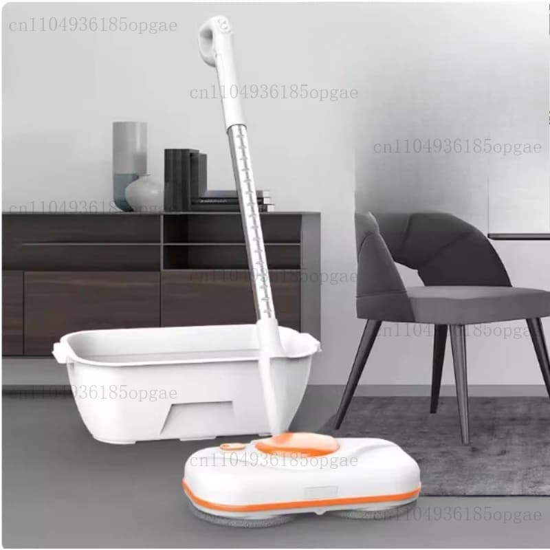 Electric Mop Two-wheel Rotating Mop Washing and Sweeping Mop Integrated Fully Automatic