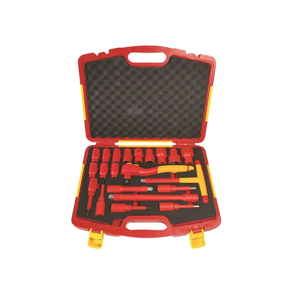 S683-21 21PCS Insulated Tool Set Insulated Handle Industrial Light Weight Tool High Hardness Multifunctional Tool Set