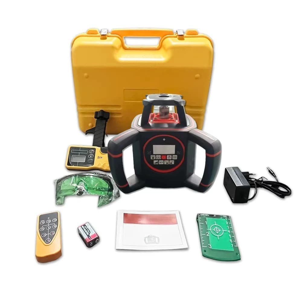 Agriculture Slope Setting  500m Outdoor 360 Rotary Laser Level GREEN  Laser Rotate Laser Land Leveling 2012G LCD