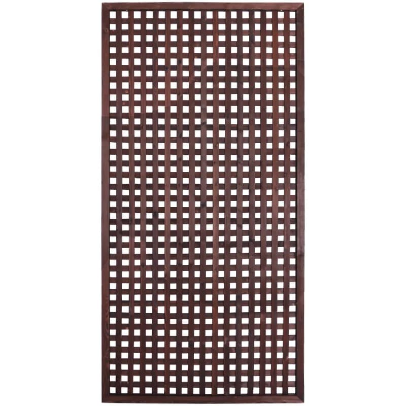 Garden Anticorrosive Wood Fence, Garden Fence, Fence Wall, Vine Climbing Frame, balcony, Flower Stand