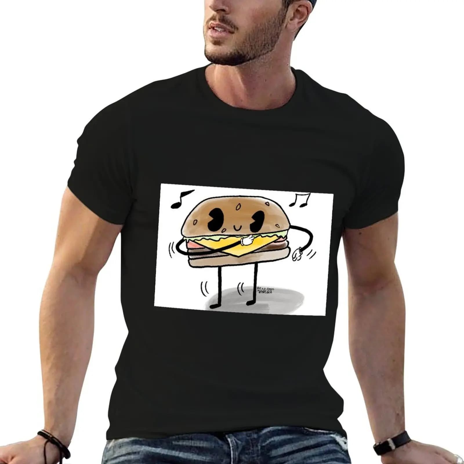 Hanson Danburg the Dancing Hamburg T-Shirt vintage graphic tee customizeds vintage t shirt men
