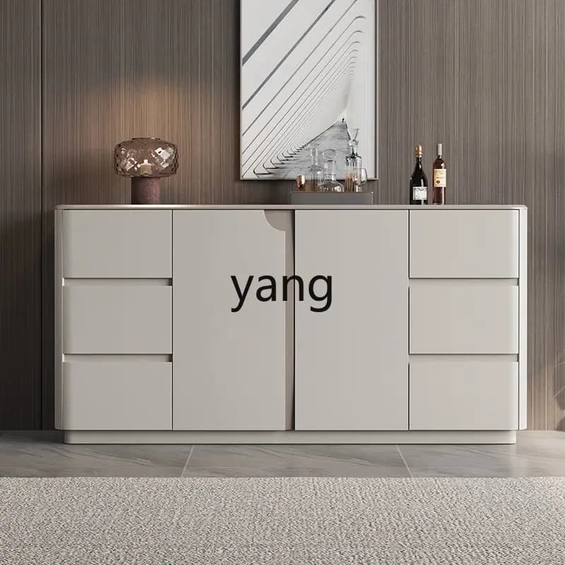 LTT Modern Simple Large Capacity Cabinet Light Luxury Locker Living Room Wall Floor Storage Cabinet