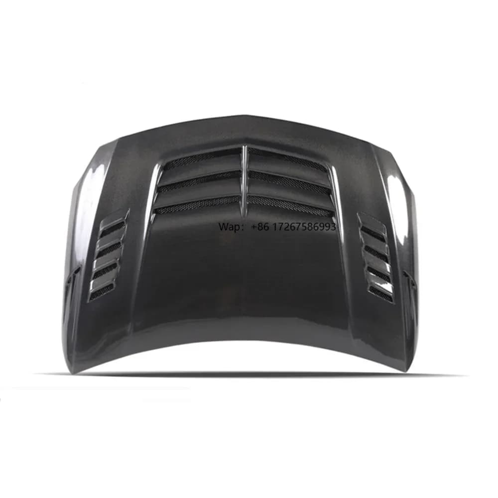 Real Carbon Fiber Car Bonnet for  W176 A45 2014-2018 Modified VARIES Style Engine Hood Carbon Fibre Hood Cover