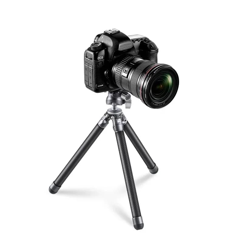 SC06K professional carbon fiber SLR camera mobile phone Vlog live broadcast climbing bracket portable, mini tripod