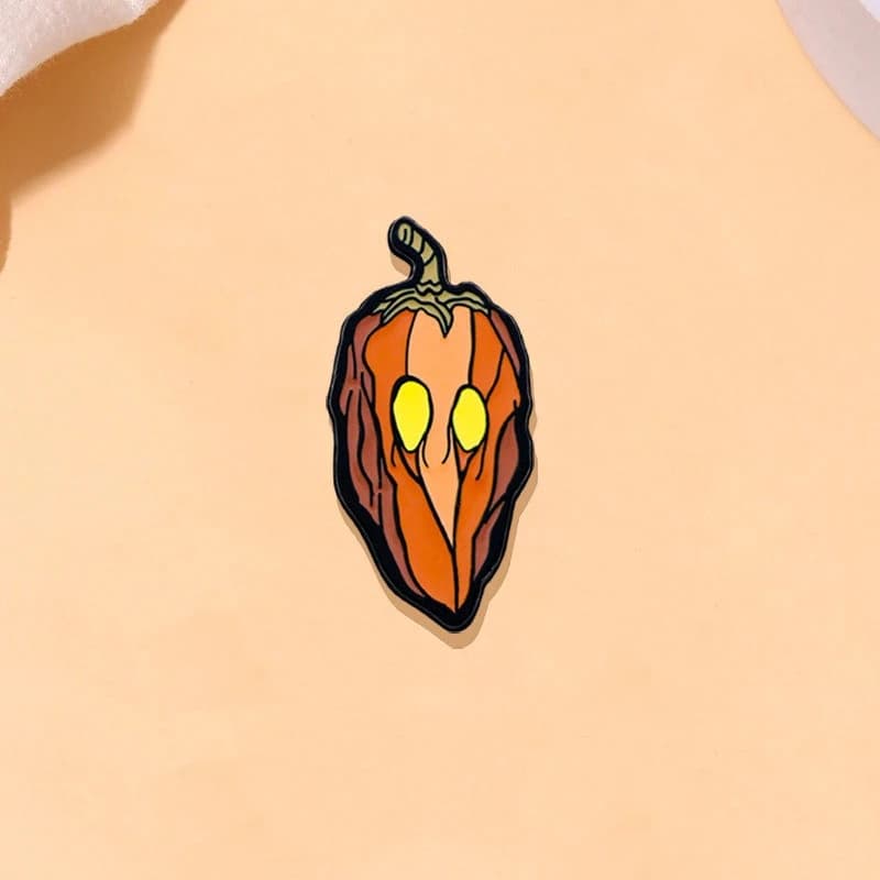 Creative Cartoon Fruit Design Brooch Unisex Commute Alloy Enamel Badge Pin DIY for Clothes Bag Hat Scarf T-shirt Jeans Accessory