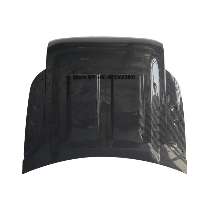 Auto Body Systems for Defender 90 110 130 Khan Design Dry Carbon Fiber Engine Bonnet for Land Rover Front Hood