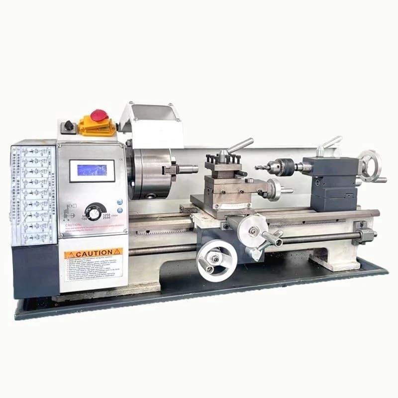 Household small metal mini multifunctional lathe, small machine 1100W cutting horizontal