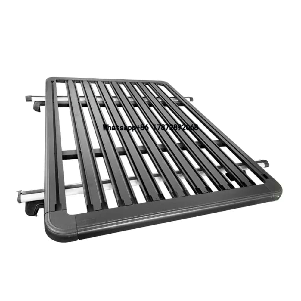 High Quality Aluminum Alloy 4x4 Cross Bar Frame Universal Car Roof Rack Luggage Basket 100kg+ Storage Solution for Ranger