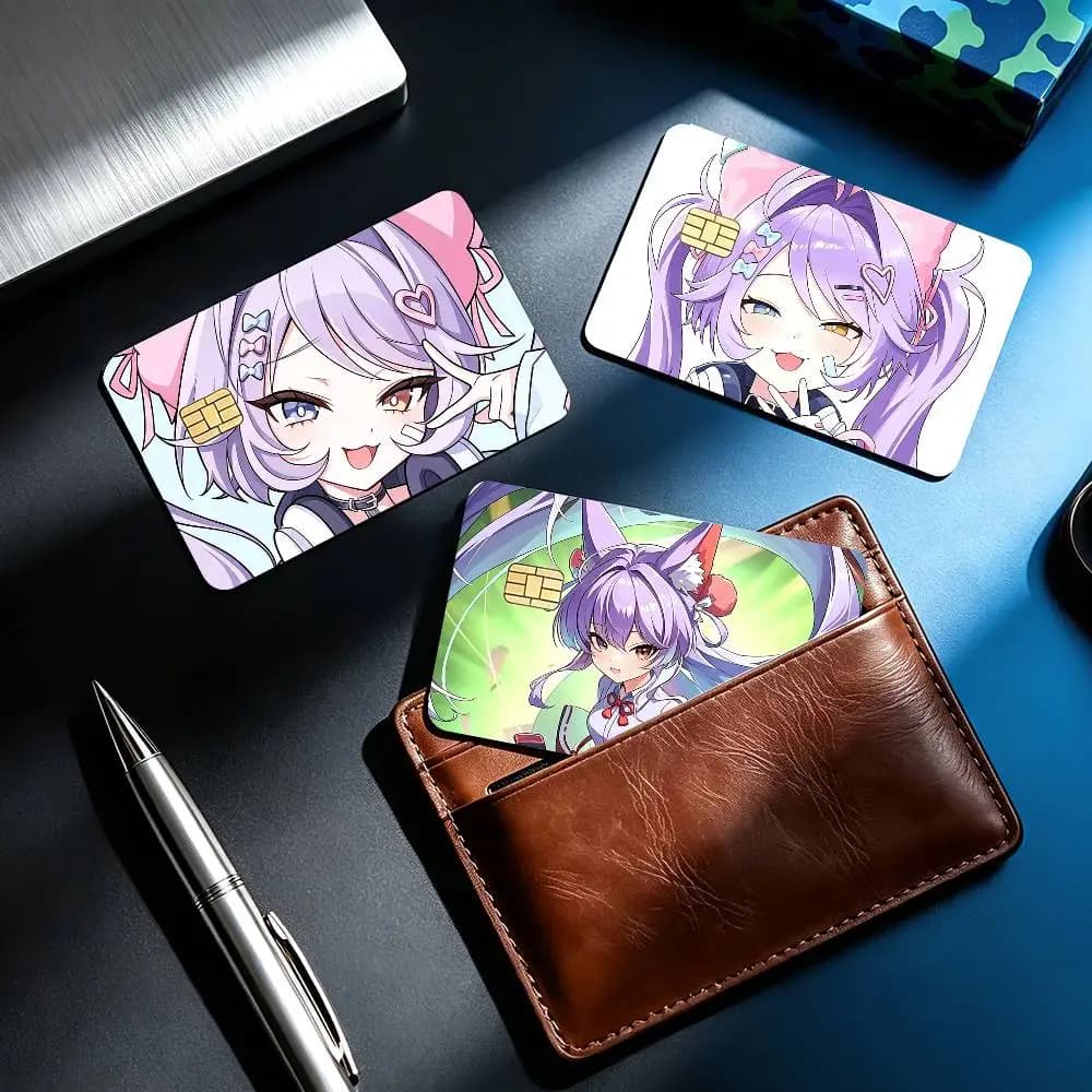 Virtual Singer Tenko S-Shibuki  4pcs 1Set Card Stickers Small Waterproof Chip 4PCS Card Sticker Anti-Scratch