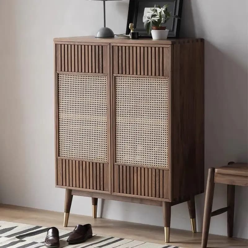 Dust Cover Black Shoe Cabinet Thin Design Strong Space Saving Shoe Cabinet Living Room Luxury Scarpiera Salvaspazii Furniture