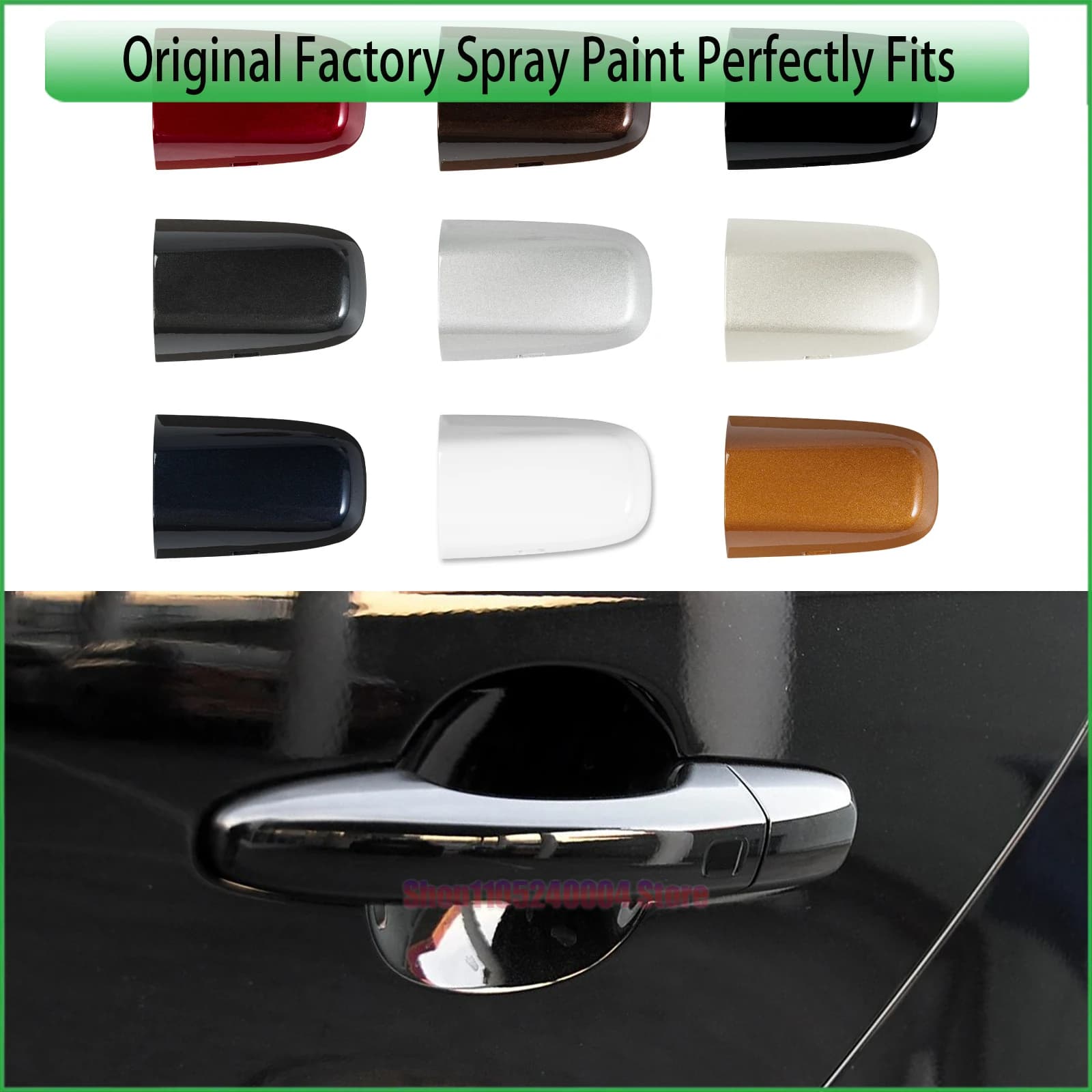 For Volvo XC60 S60 S60L V40 Front Left Exterior Door Handle Cover Parts 39819800 31349578