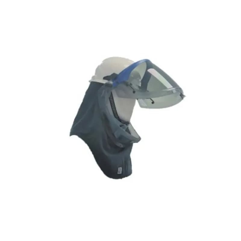 High-voltage protective helmets for power maintenance and electrical work during live operations