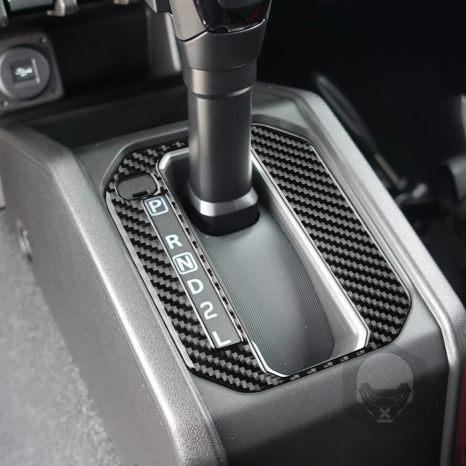 For Suzuki Jimny 2019 2020 2021 2022  2023 2024 2025 2026 Carbon Fiber Gear Shift Panel Car Accessorie Modification Trim Sticker