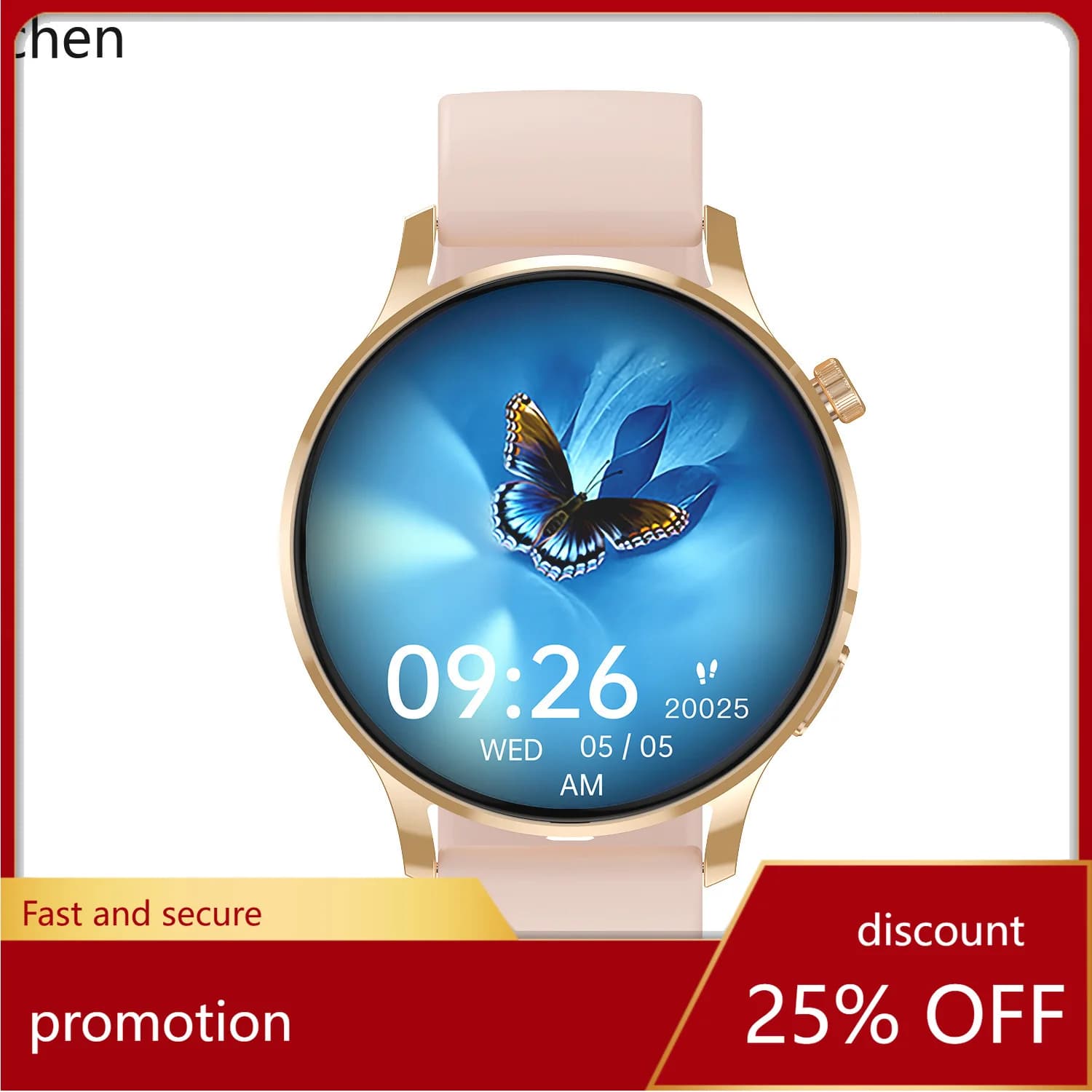ZML Smart Watch Heart Rate Bluetooth Call Heart Rate Pedometer Sports Watch