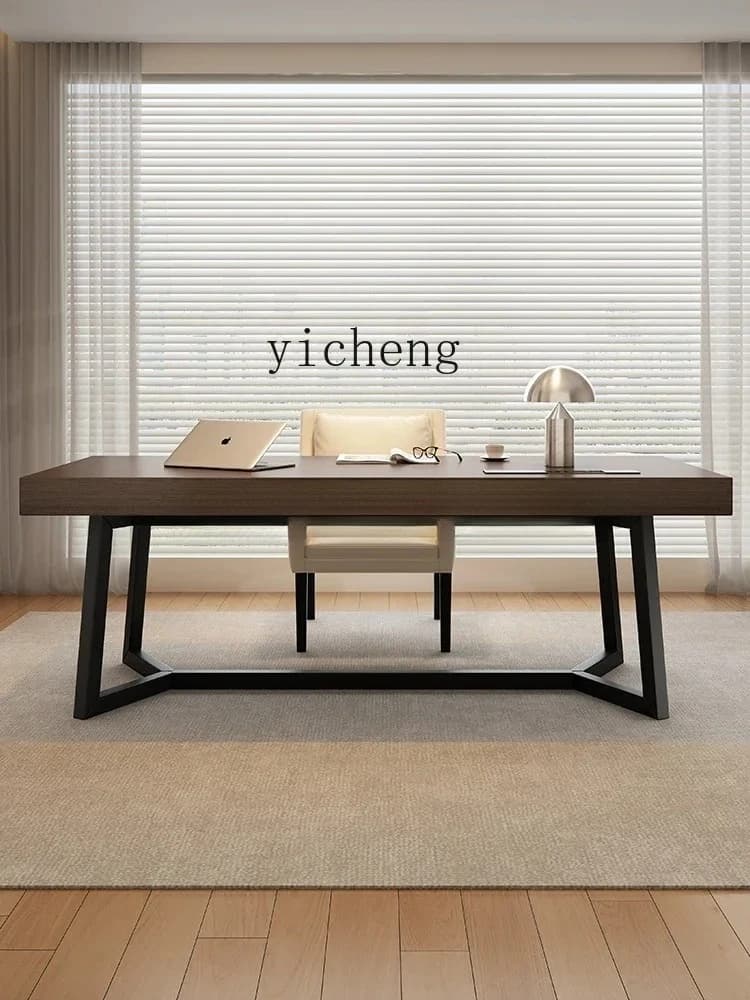 CJ-8   light luxury desk household small apartment living room  modern simple study high-end writing desk computer desk